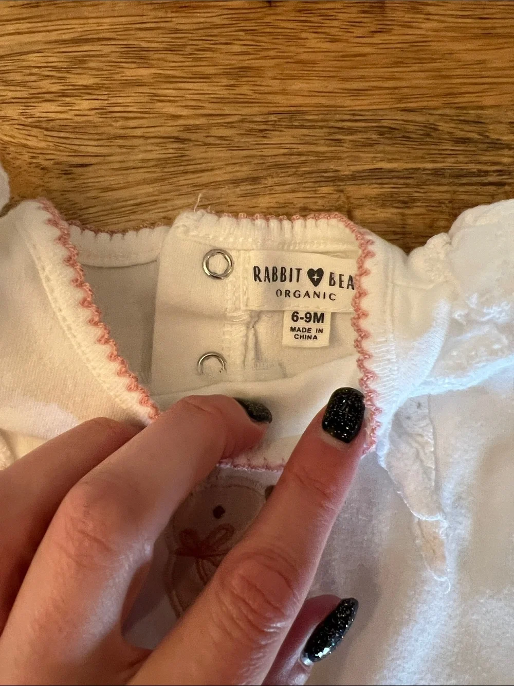 Carter's Baby One-Piece Bodysuits in White, Pink, and Sage Green